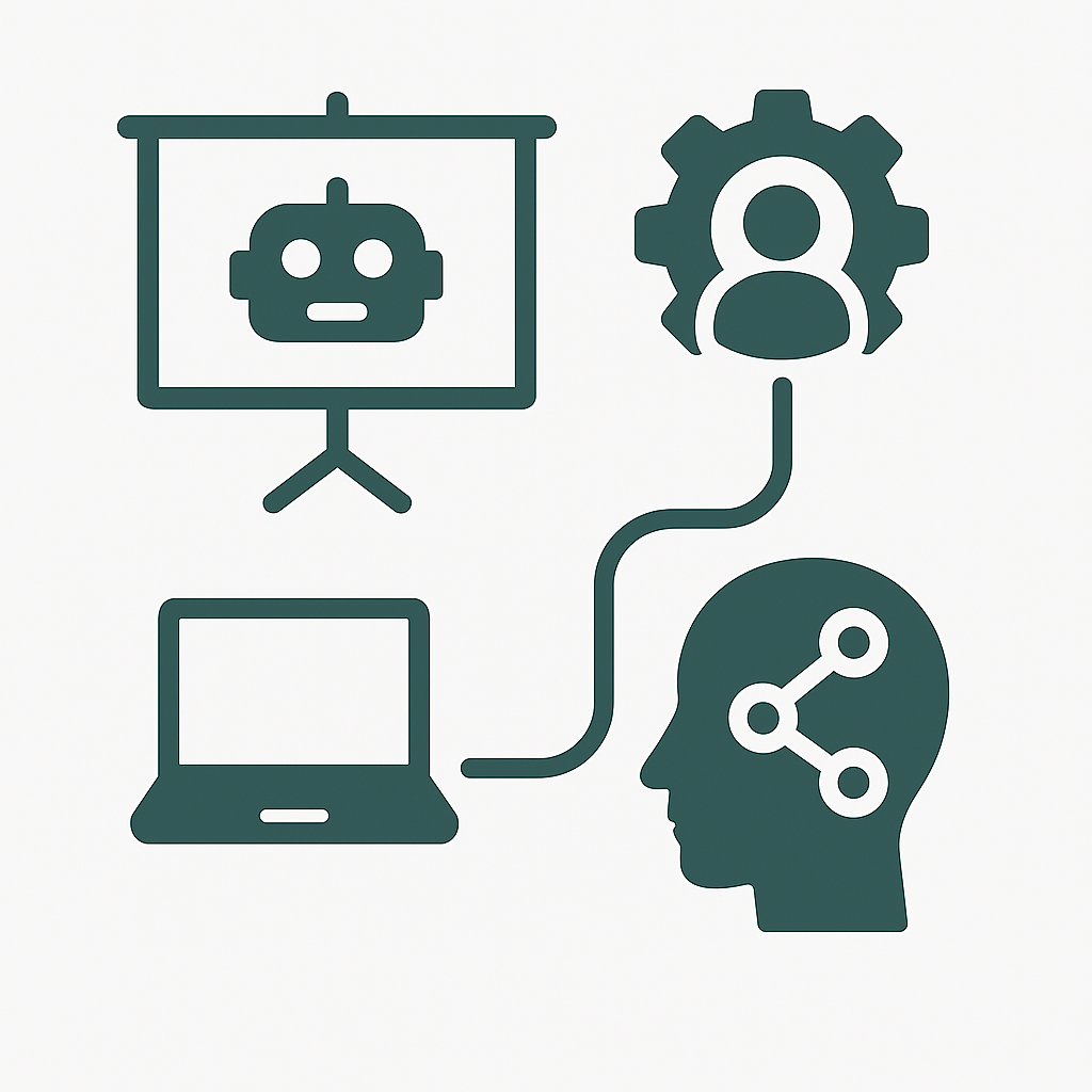 AI Productivity Workshops Graphic